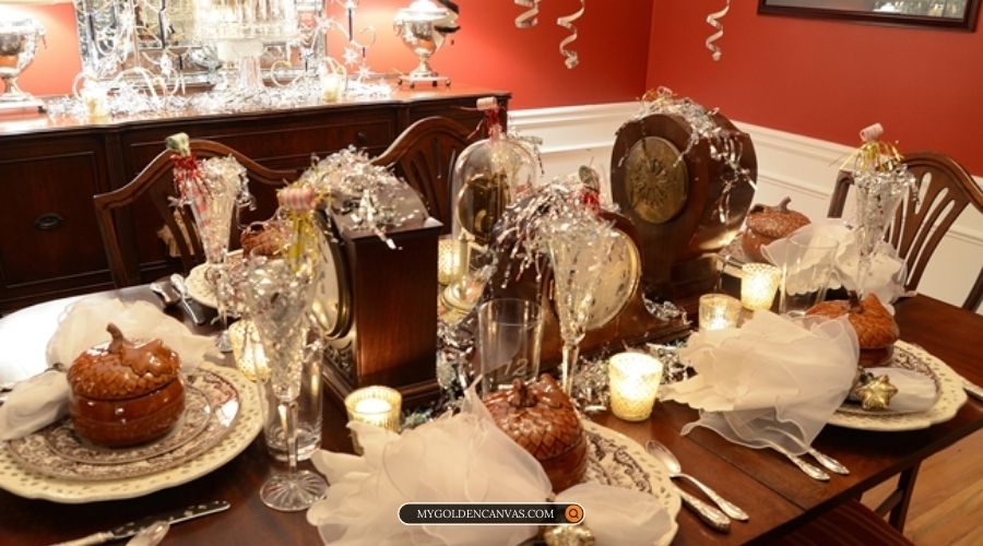 new year buffet table decor ideas