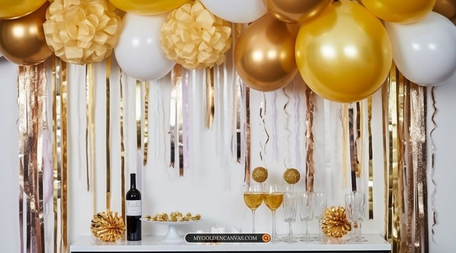 new year projection decor ideas