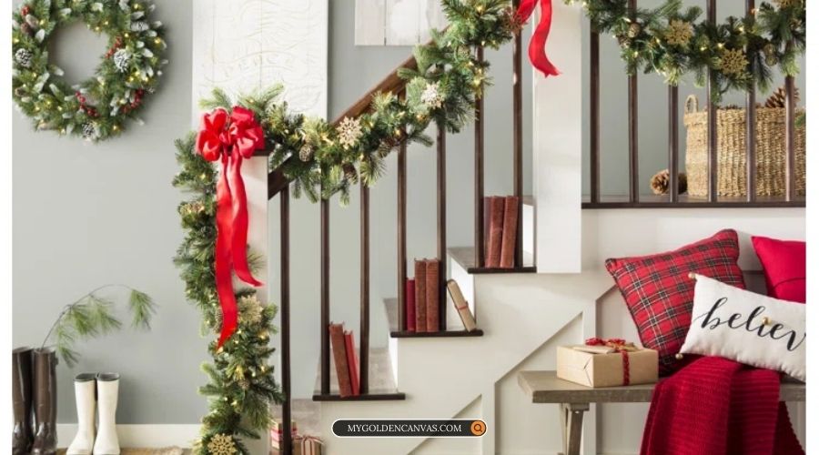 new year staircase decor ideas