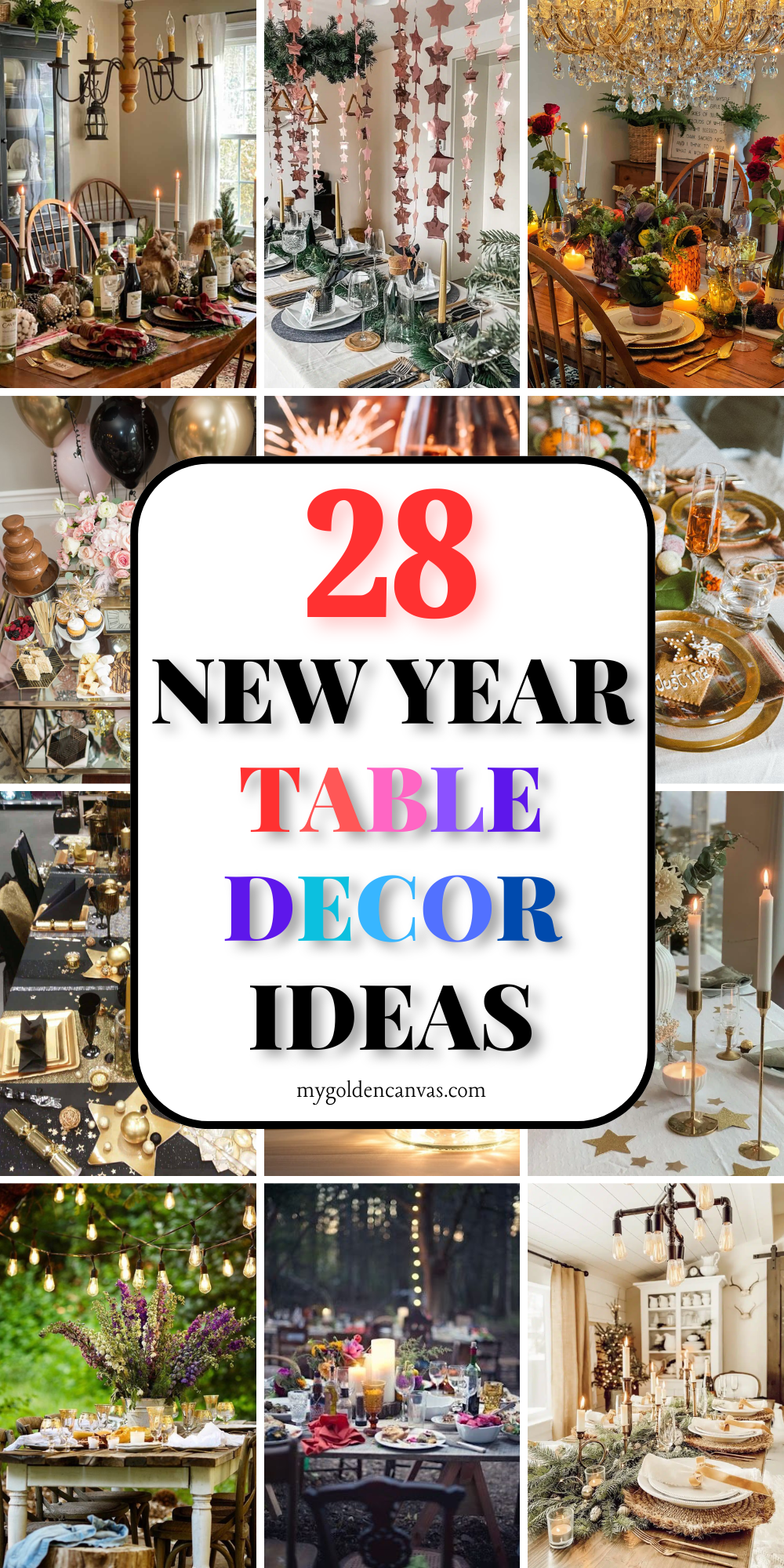 new year table decor ideas