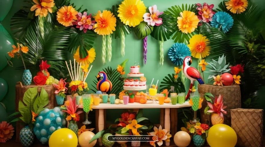 new year tropical decor ideas